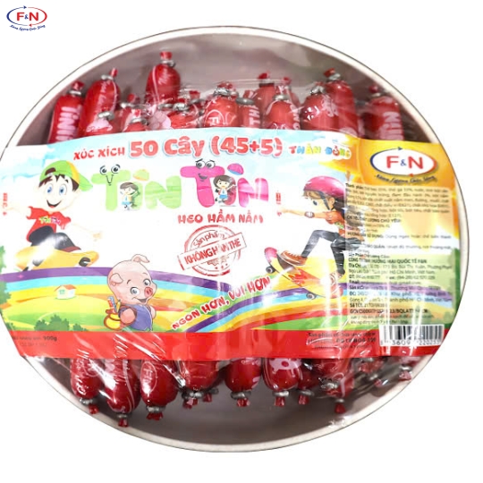 Tô / Đĩa XX Heo Tin Tin  Hầm Nấm 18gx50cây