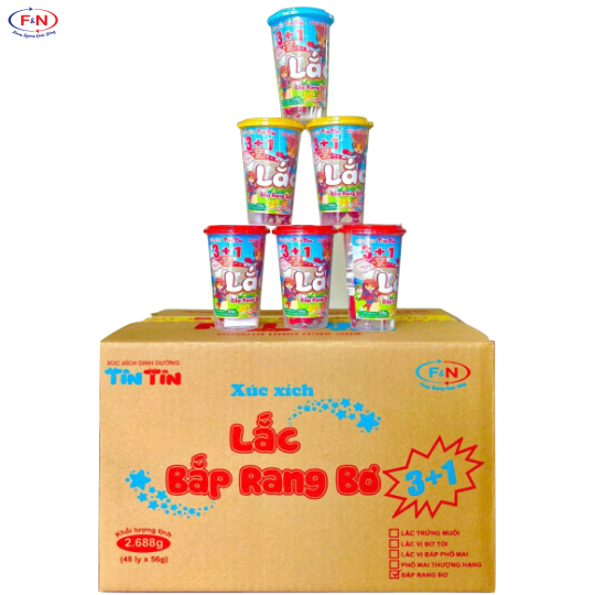 Thùng Heo Lắc 48Ly = 2.736 kg