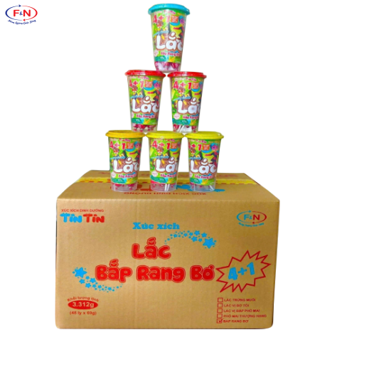 Thùng Heo Lắc 48 ly = 3.12 Kg
