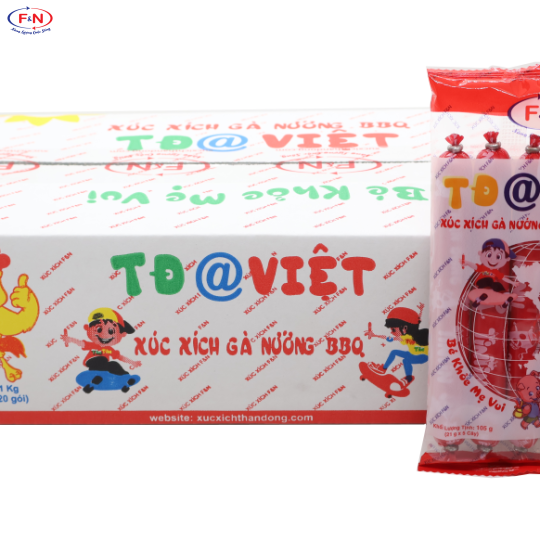 Túi Gà 21g x 5 cây =105g/túi. Thùng 20 túi = 2.1 kg / Khuyến mãi mua 10 tặng 1