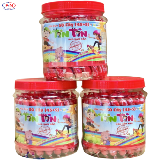 Hủ Heo 18g x 50cây = 900g.Thùng 12Hũ = 10,8 kg