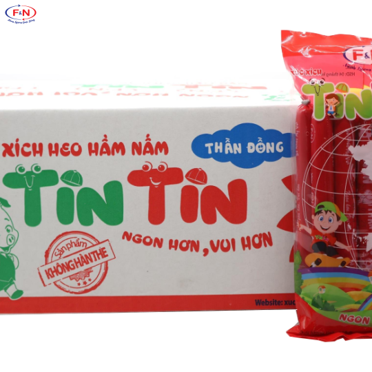 Túi Heo 25g x 10 cây = 250g/túi. Thùng 20 túi = 5.0 kg / Khuyến mãi mua 10 tặng 1
