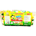 Xúc Xích DD TĐ Việt Heo Hầm Hạt Bắp Mỹ Tươi BIG SIZE hộp nhựa lớn 80g x 25cây = 2000g