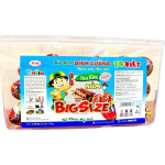Xúc Xích DD TĐ Việt Heo Hầm Nấm BIG SIZE hộp nhựa lớn 80g x 25cây = 2000g