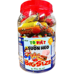 Xúc Xích TĐ Việt Sườn Heo BIG SIZE hũ lớn 70g x 18cây = 1260g