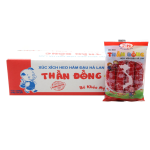 Túi Heo 37g x 4 cây = 148g/túi. Thùng 20 túi = 2.96 kg / Khuyến mãi mua 10 tặng 1